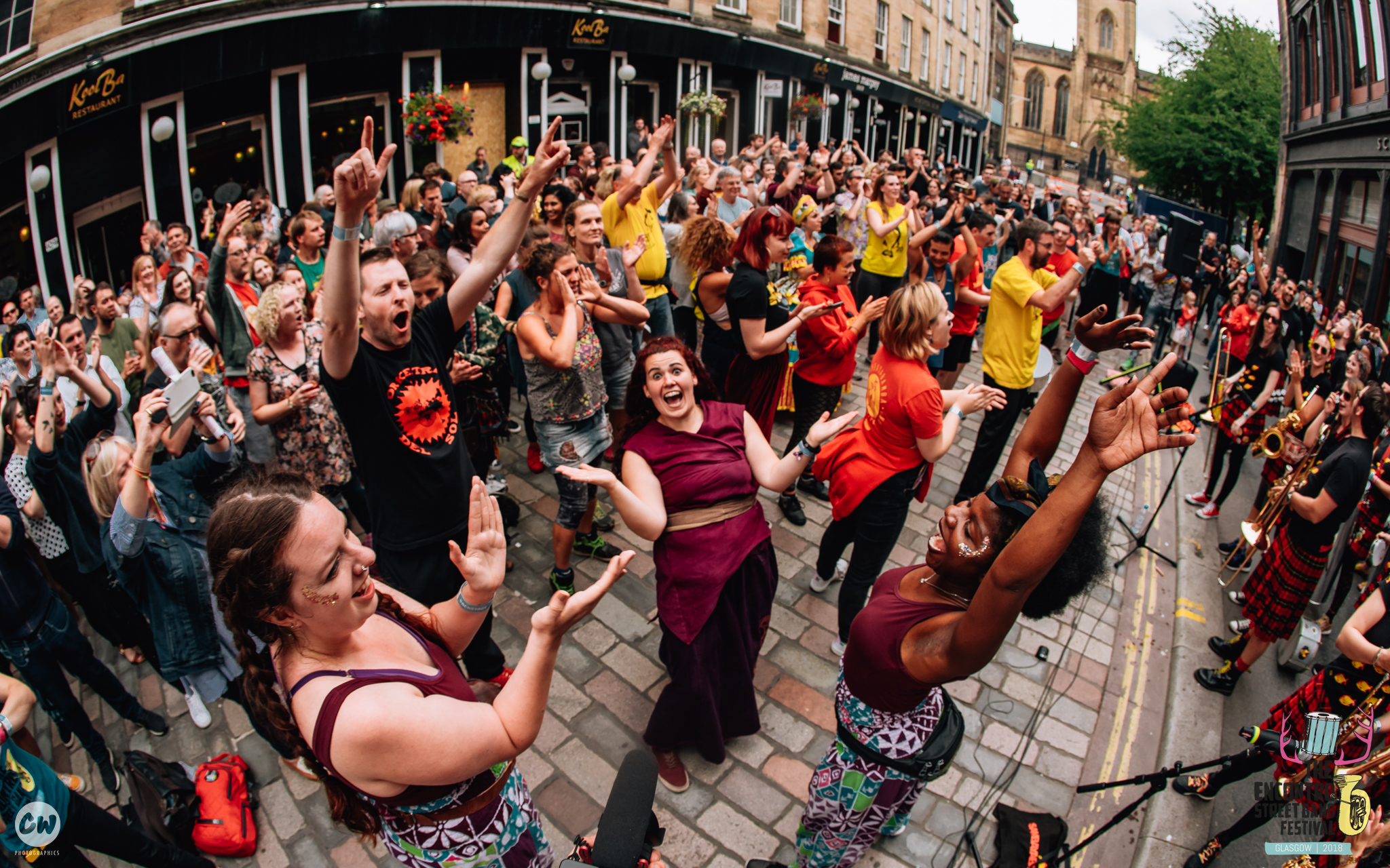 Excited crowd at Encontro 2018