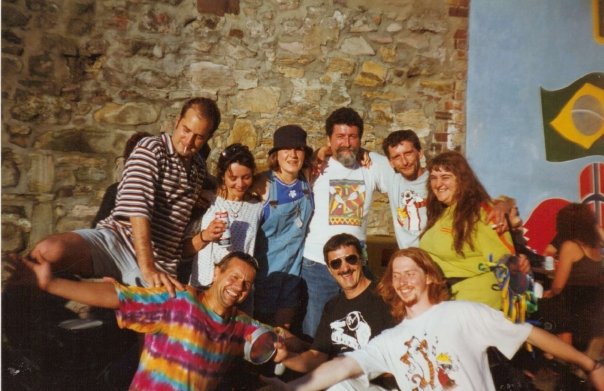 Possibly as close to the original line up as you will see. I expect Deirdrie was taking the photo!